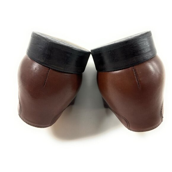 Suitsupply Cap Toe Brown Leather Oxford Dress Shoes Size 44.5 US 11.5 main image 9